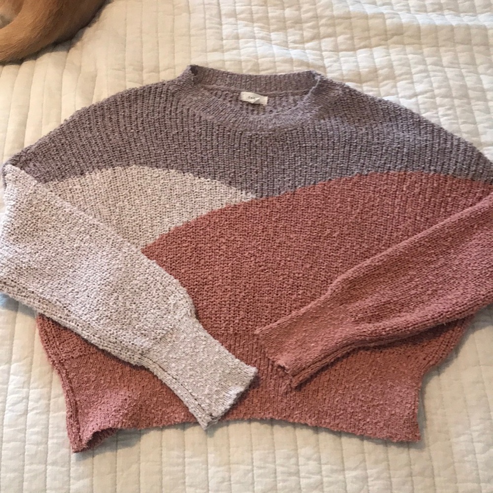 Multi-colored Debut sweater